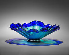 Monterey Bowl by Treg Silkwood (Art Glass Bowl)