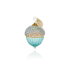 Autumn Jewel by Treg Silkwood (Art Glass Ornament)