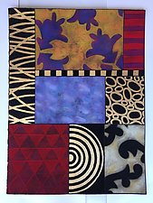 Azulejos I by Emilia Van Nest Markovich (Mixed-Media Collage)