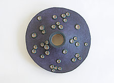 Cling by Emil Yanos (Ceramic Wall Sculpture)