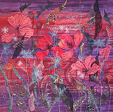 Colors Of Passing Summer by Olena Nebuchadnezzar (Fiber Wall Hanging)