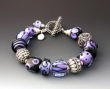 Purple Haze Bracelet by Dianne Zack (Beaded Bracelet)