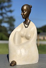 Sky Goddess by Nnamdi Okonkwo (Bronze Sculpture)