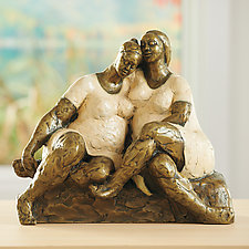 Soul Sisters by Nnamdi Okonkwo (Bronze Sculpture)