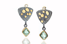 Willa Earrings by Robin Sulkes (Gold, Silver & Stone Earrings)