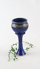 Blue and Beautiful by Carol Tripp Martens (Ceramic Drinkware)
