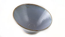 Earthy Blue Serving Bowl by Carol Tripp Martens (Ceramic Bowl)