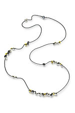 Lichen Lace Necklace by Suzanne Schwartz (Gold & Silver Necklace)