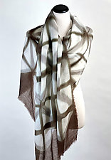 Triangulated Scarf by Suzanne Bates (Wool Scarf)