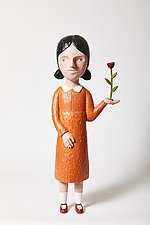 Nancy by Amy Arnold and Kelsey Sauber Olds (Wood Sculpture)