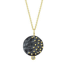 Stardust Necklace by Nikki Nation Jewelry (Gold, Silver & Diamond Necklace)