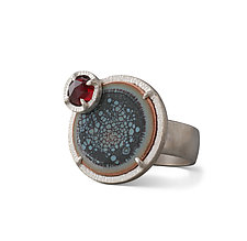 Eclipse Cosmos Ring by Jenny Windler (Silver Ring)