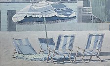 Santa Monica Days by Cynthia Eddings (Oil Painting)