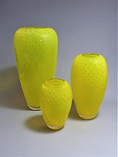Bubble Vases by Juston Daniels (Art Glass Vase)
