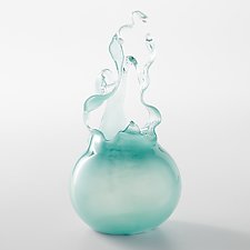 Raindrop Votives by James and Andrea Stanford (Art Glass Candleholder)