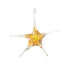 North Star by April Wagner (Art Glass Ornament)