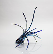 Sedge 1 by April Wagner (Art Glass Sculpture)