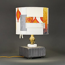 Winter in July II by Mark  Taylor and James Aarons (Mixed-Media Table Lamp)