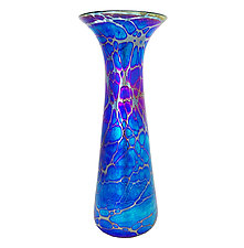 Spider Cylinder Vase by Romeo Glass (Art Glass Vase)