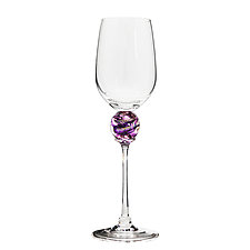 Planet White Wine by Romeo Glass (Art Glass Drinkware)