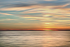 Silver Sunset by Richard Speedy (Color Photograph)