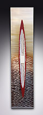 Coral Beached by Kevin Lubbers (Art Glass Wall Sculpture)