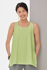Maia A-Line Tank by Go Lightly (Linen Top)