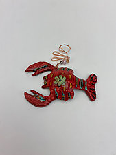 Lobster I by Lilia Venier (Ceramic Ornament)