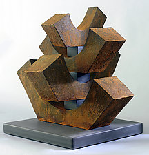 8-Up by Jan Hoy (Ceramic Sculpture)