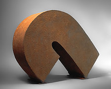 Edge Lock by Jan Hoy (Ceramic Sculpture)