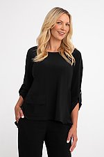 Roll Sleeve Top by Sympli (Knit Top)