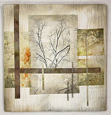 Nearby Forest by Peggy Brown (Fiber Wall Hanging)