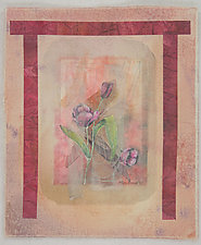 Tulips by Peggy Brown (Fiber Wall Hanging)