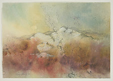 Approaching Snow by Peggy Brown (Watercolor Painting)