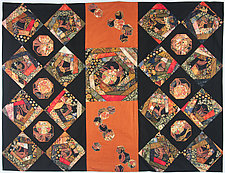 Asia Suite I by Peggy Brown (Fiber Wall Hanging)