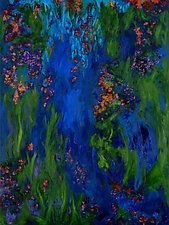 Blue Lagoon I by Rhona LK Schonwald (Giclee Print)