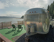 Airstream Mike's Beach by William Lemke (Color Photograph)