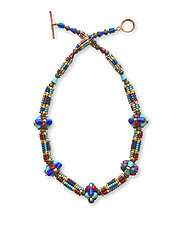 Silk Road Necklace by Sheila Fernekes (Beaded Necklace)