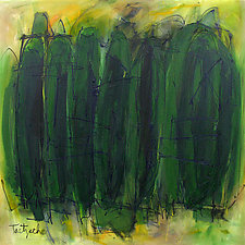 Green Is Good by Lynne Taetzsch (Acrylic Painting)