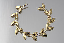 Leaf Bracelet by Elise Moran (Silver Bracelet)