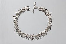 Bone Chain Bracelet by Elise Moran (Silver & Gold Bracelet)