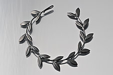 Leaf Bracelet by Elise Moran (Silver Bracelet)
