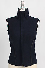 Lattice Zip Vest by Vilma Mare (Wool Vest)