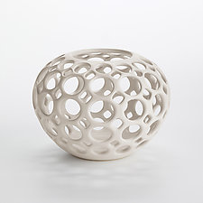 Openwork Orb by Lynne Meade (Ceramic Vessel)