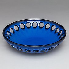 Large Pierced Bowl by Lynne Meade (Ceramic Bowl)
