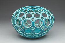 Openwork Orb by Lynne Meade (Ceramic Vessel)