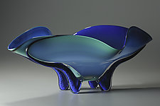 Tropical Bowl by Ed Branson (Art Glass Bowl)