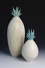 Sea Spray Urchins by Natalie Blake (Ceramic Vessel)