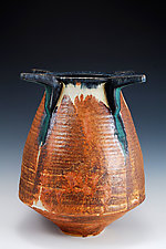 Ceremonial Bowl in Brown by Daniel Slack (Ceramic Vessel)