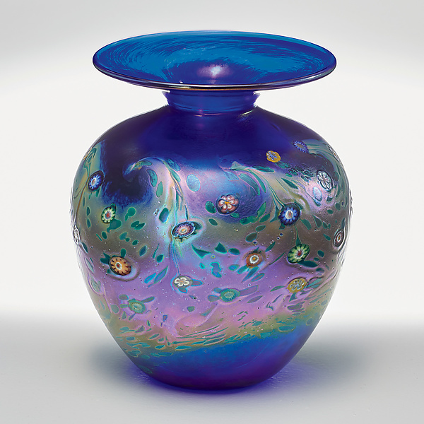finansiel svinge Ny ankomst Monet Vase by Ken Hanson and Ingrid Hanson (Art Glass Vase) | Artful Home